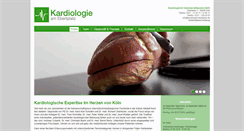 Desktop Screenshot of kardiologie-ebertplatz.de